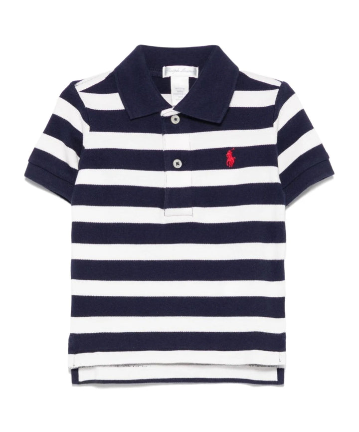 RALPH LAUREN BEBE NIÑO POLO NEWPORT NAVY/PAPER WHITE