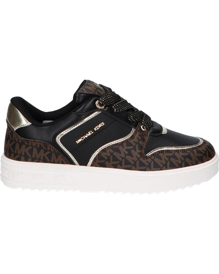 MICHAEL KORS NIÑA ZAPATILLA EMMET RUMI BLACK/BROWN