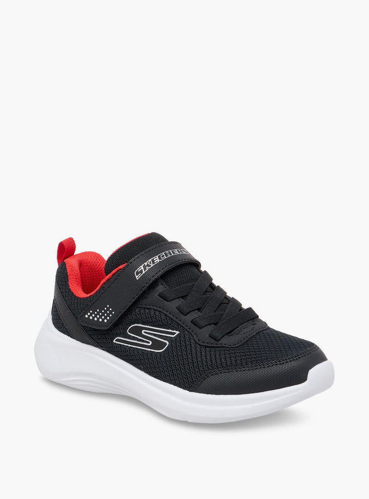SKECHERS NIÑO ZAPATILLA SELECTORS BLACK/RED