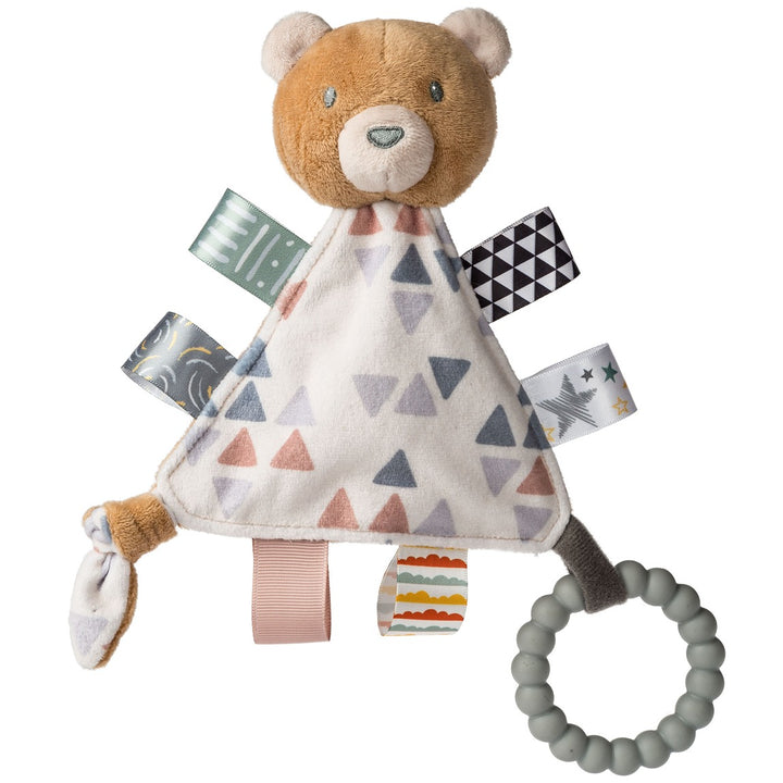 MARY MEYER PELUCHE TAGGIES TRIANGLE TEDDY ACTIVITY