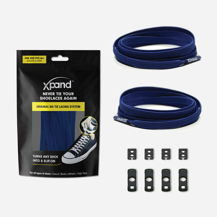 XPAND CORDONES ORIGINAL NO TIE NAVY BLUE