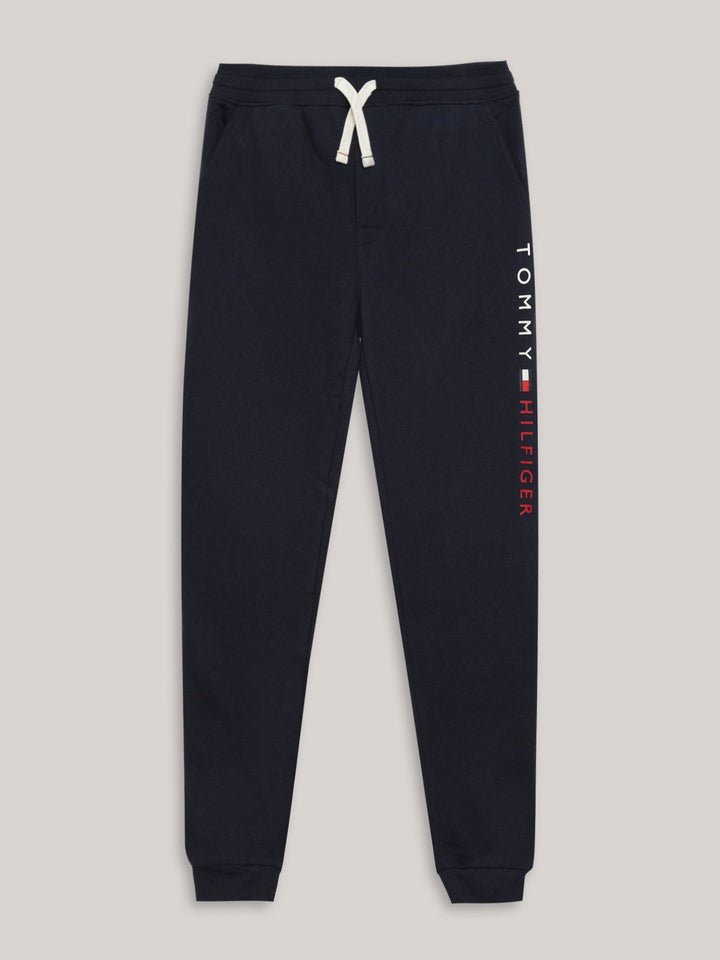 TOMMY HILFIGER NIÑO PANTALON LOGO FLEECE JOGGER NAVY BLAZER