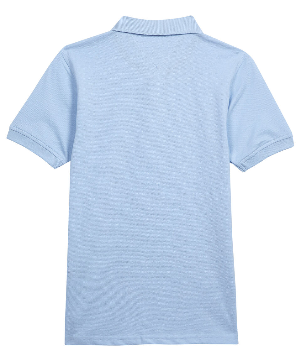 TOMMY HILFIGER NIÑO POLO IVY CHAMBRAY BLUE