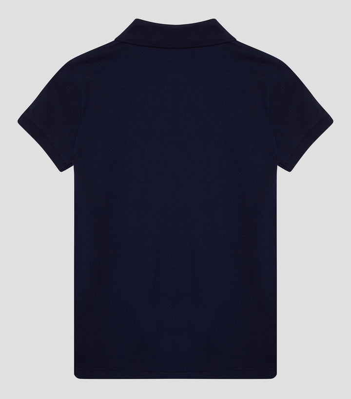 RALPH LAUREN NIÑA POLO STRETCH MESH REFINED NAVY