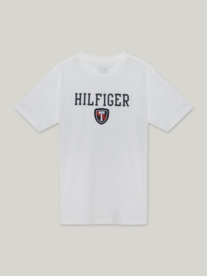 TOMMY HILFIGER NIÑO TSHIRT FRESHMEN SS SNOW WHITE