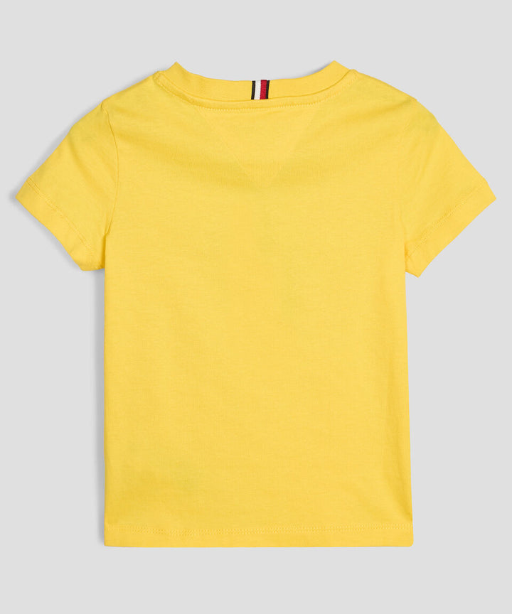 TOMMY HILFIGER NIÑO TSHIRT HILFGER FLAG YACHT APPLIQUE TE STAR FRUIT YELLOW