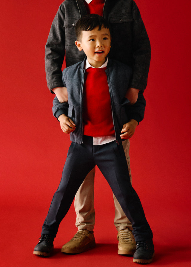 Mayoral Pantalon Interlock Navy para Niño