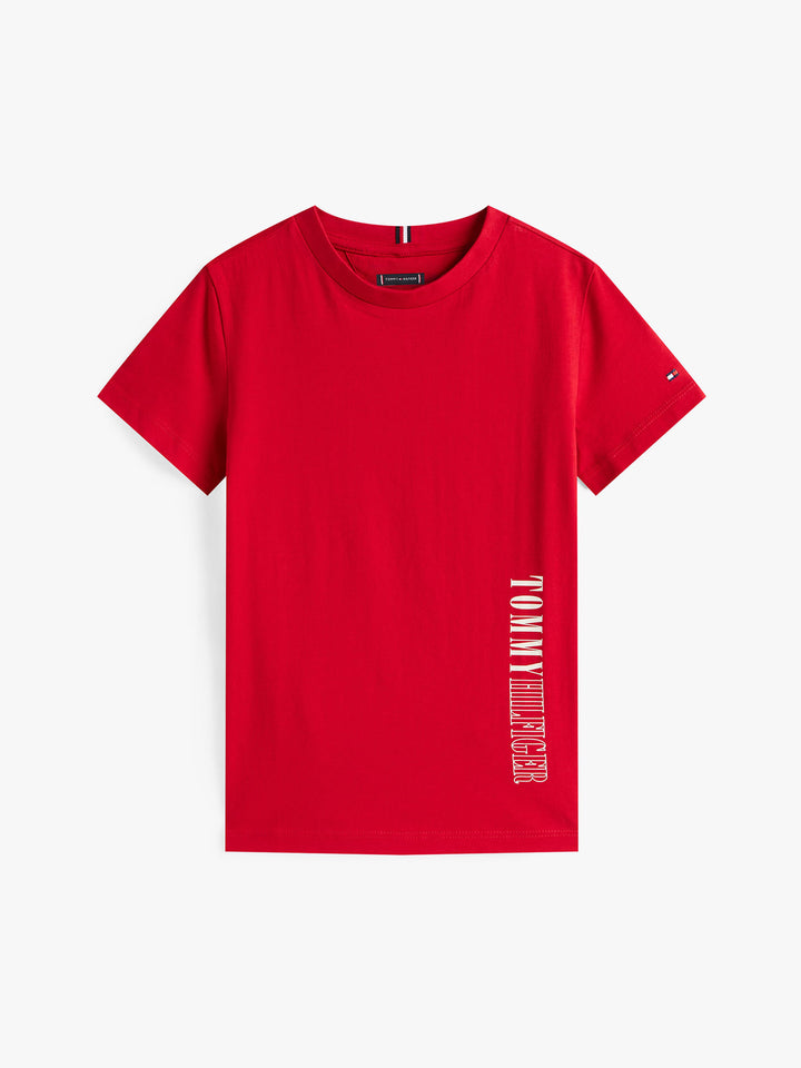 TOMMY HILFIGER NIÑO TSHIRT TOMMY HILFIGER GRAPHIC PRIMARY RED