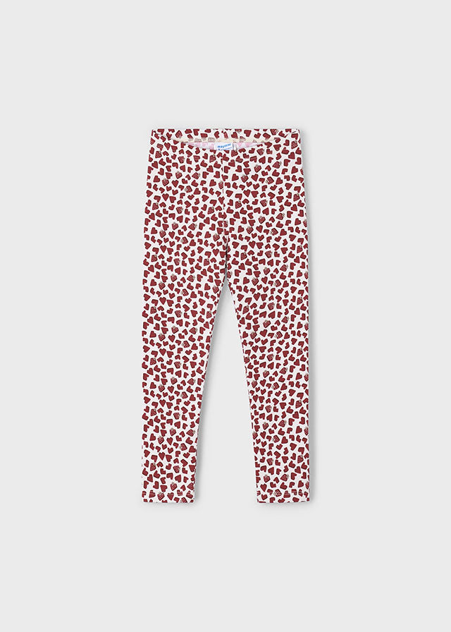 Mayoral Leggin Knit Printed Almond para Niña