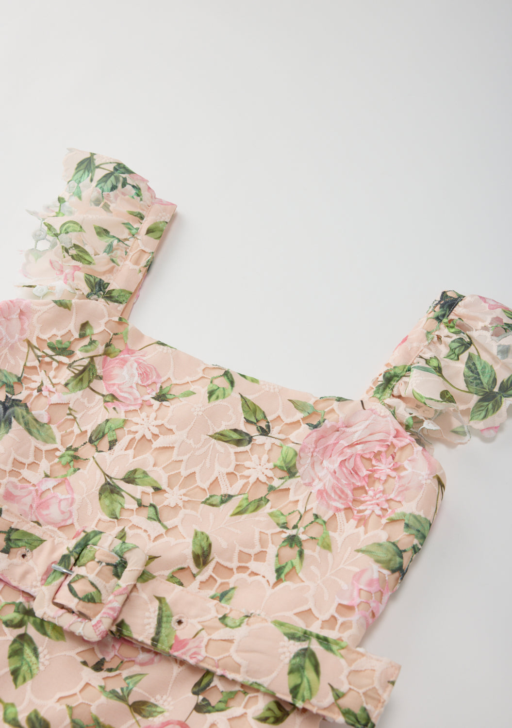 MARLO NIÑA VESTIDO LEONORA EMBROIDERED MINI FLORAL