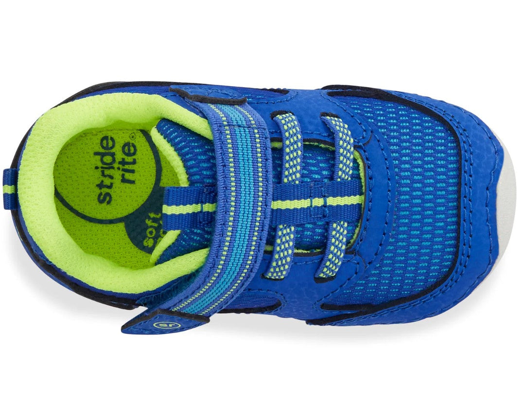 STRIDE RITE BEBE NIÑO ZAPATILLA SM TURBO BRIGHT BLUE