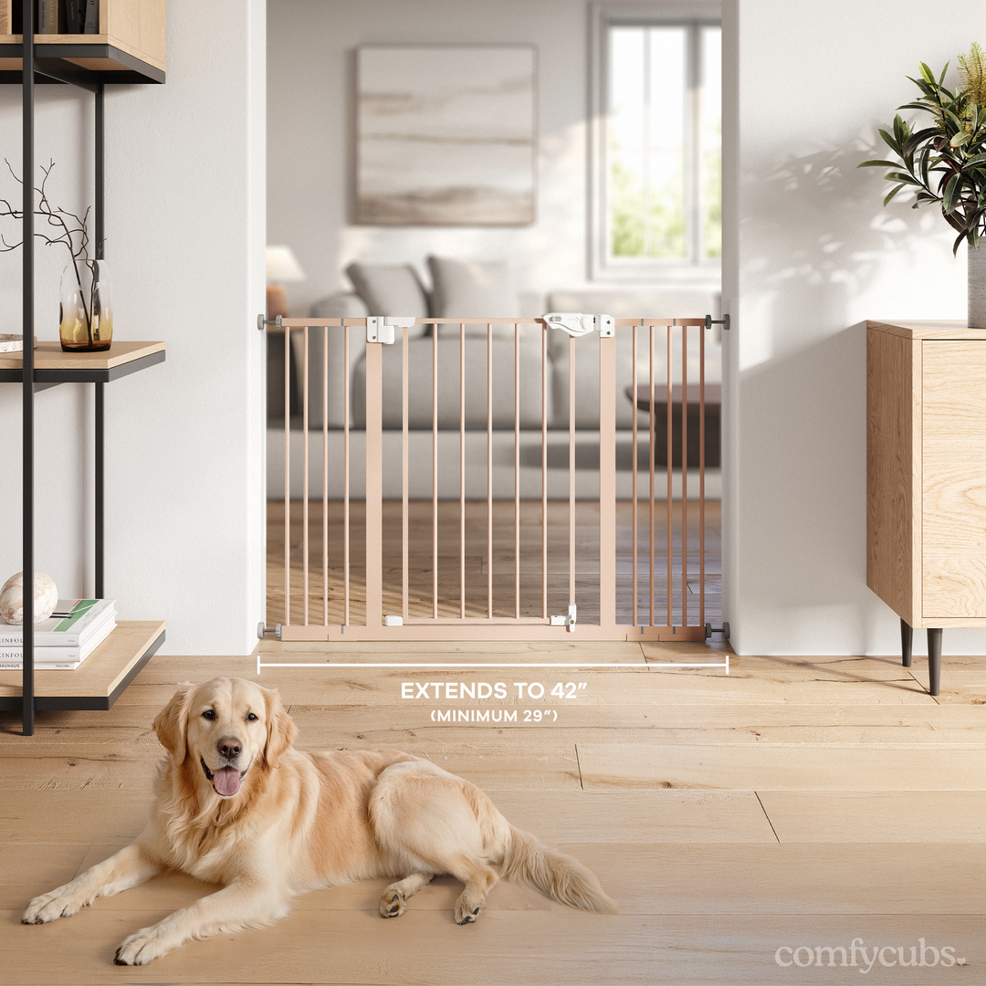 COMFY CUBS PUERTA DE SEGURIDAD PARA BEBE BLUSH