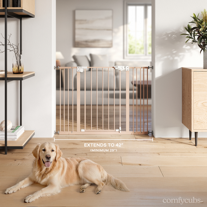 COMFY CUBS PUERTA DE SEGURIDAD PARA BEBE BLUSH