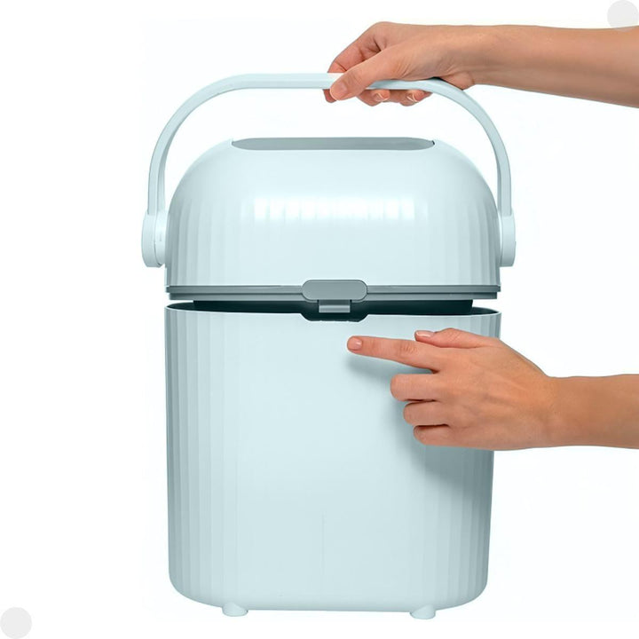 BUBA CUBO DE BASURA ANTIOLOR - AZUL