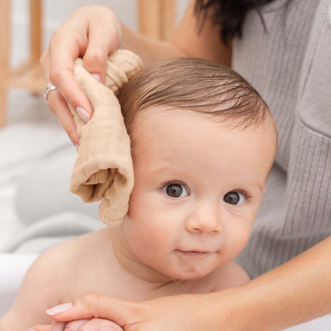 COMFY CUBS BEBE NIÑA TOALLITAS MUSLIN MULTICOLOR 10PK