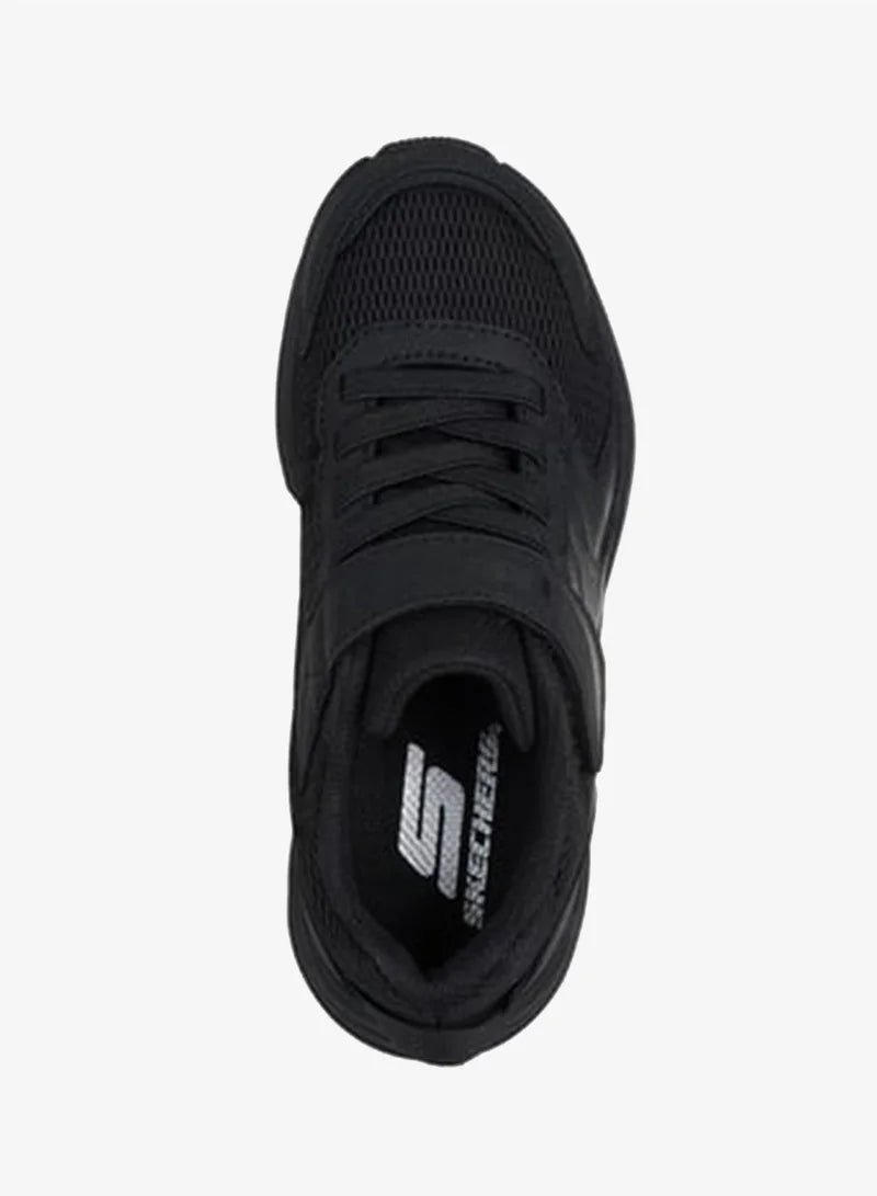SKECHERS NIÑO ZAPATILLA MICROSPEC TREAD BLACK