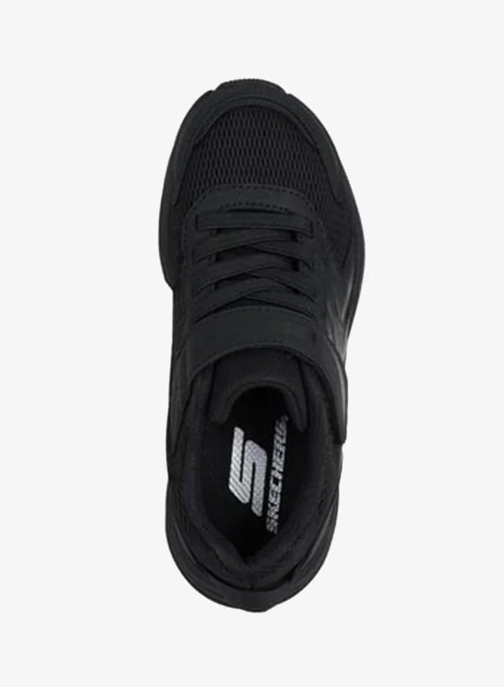 SKECHERS NIÑO ZAPATILLA MICROSPEC TREAD BLACK