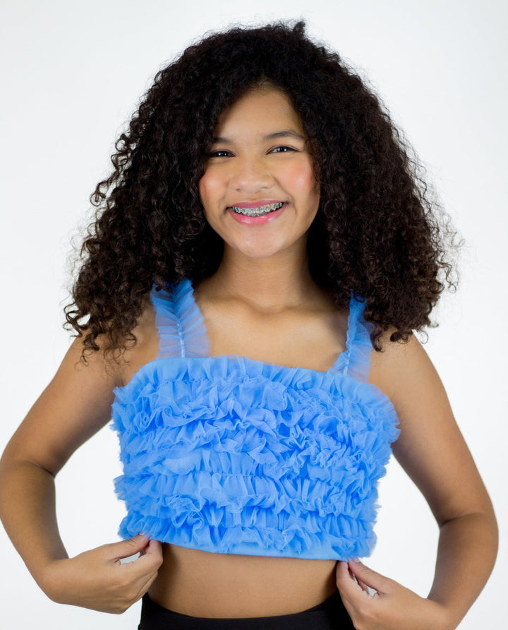 VANILLA CREAM NIÑA BLUSA JEANS AZUL