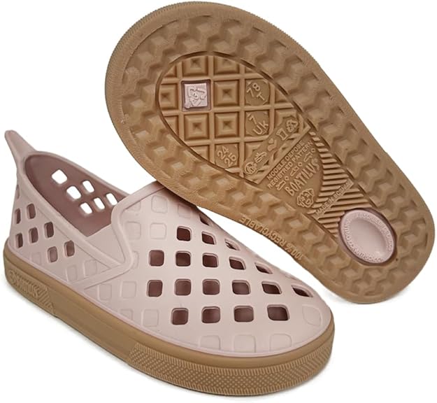 BOATILUS NIÑA CHANCLETA EASYVEG OLDPINK/BEIGE