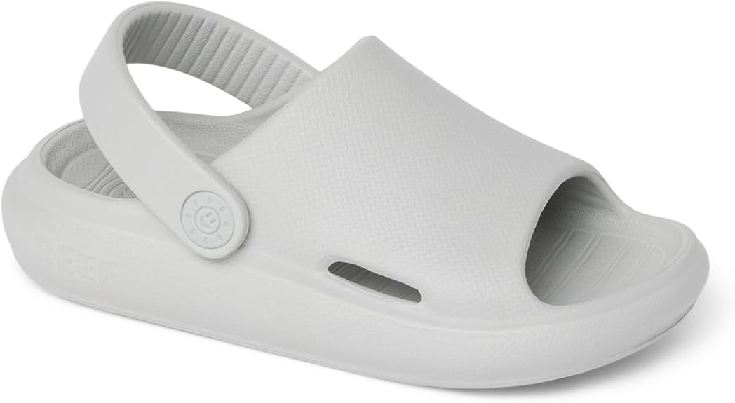 REEF CHANCLETA LITTLE RIO SLIDE LIGHT GREY