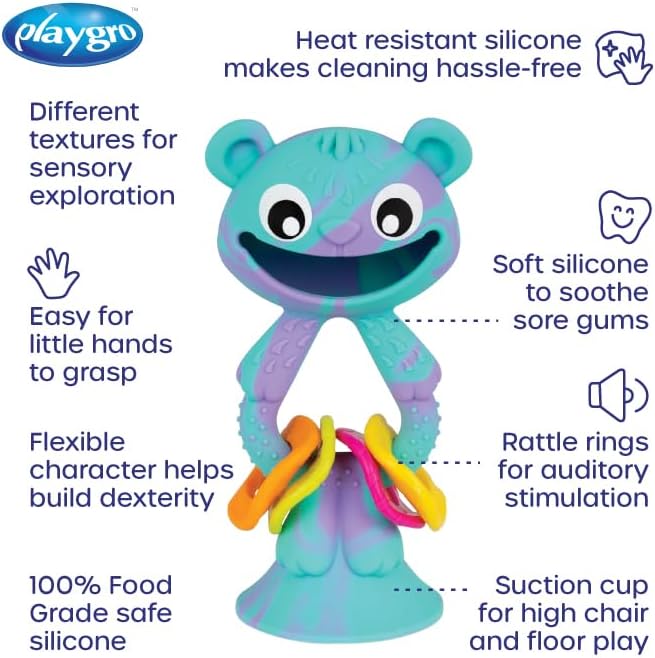 PLAYGRO MORDEDOR OSITO DE JUEGOS WOBBLE BUDDY