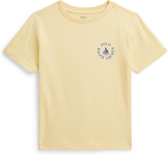 RALPH LAUREN NIÑO TSHIRT 26/1 JERSEY T-BIRD YELLOW