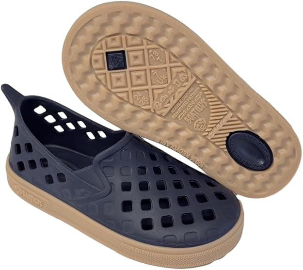 BOATILUS NIÑO CHANCLETA EASYVEG NAVY/BEIGE