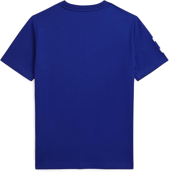 RALPH LAUREN NIÑO TSHIRT CLASSIC AZURE/ATHELTIC GREEN