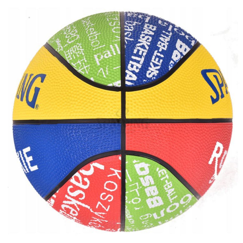 SPALDING PELOTA DE BASKET ROOKIE SZ5 MULTI MULTICOLOR