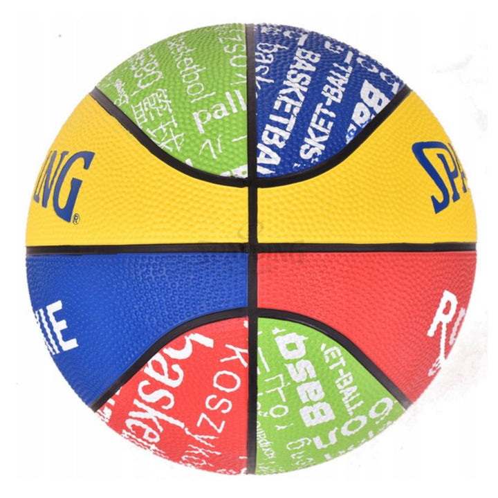 SPALDING PELOTA DE BASKET ROOKIE SZ5 MULTI MULTICOLOR