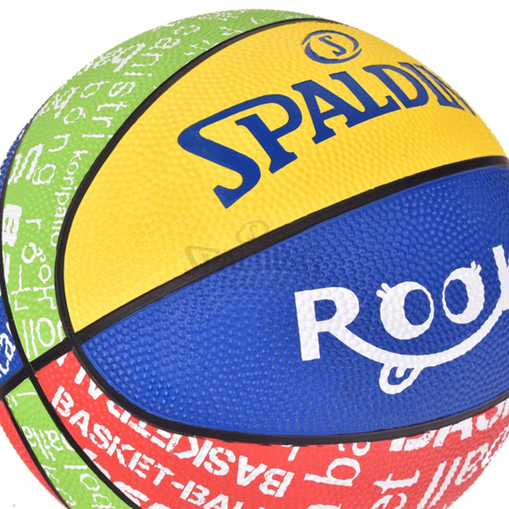 SPALDING PELOTA DE BASKET ROOKIE SZ5 MULTI MULTICOLOR