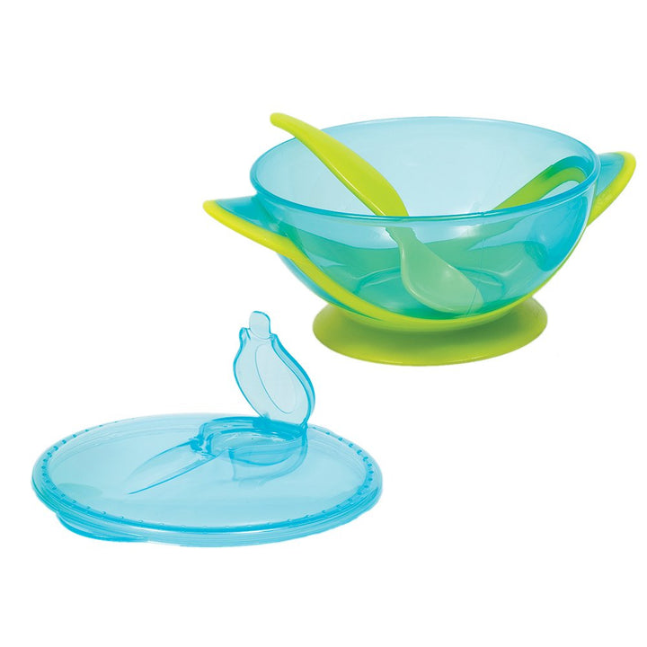 BUBA SET DE BOWL CON TAPA Y CUCHARA AZUL