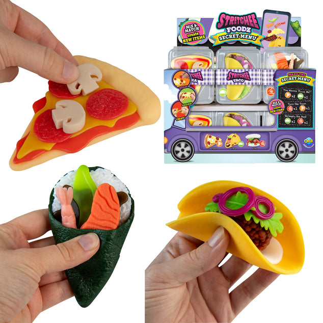 TOYS STRETCHEE FOODZ SECRET MENU ASST 2