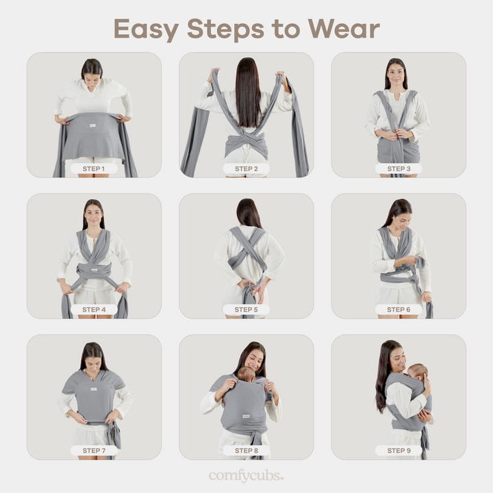 COMFY CUBS CARGUERA DE PECHO PACIFIC BLUE