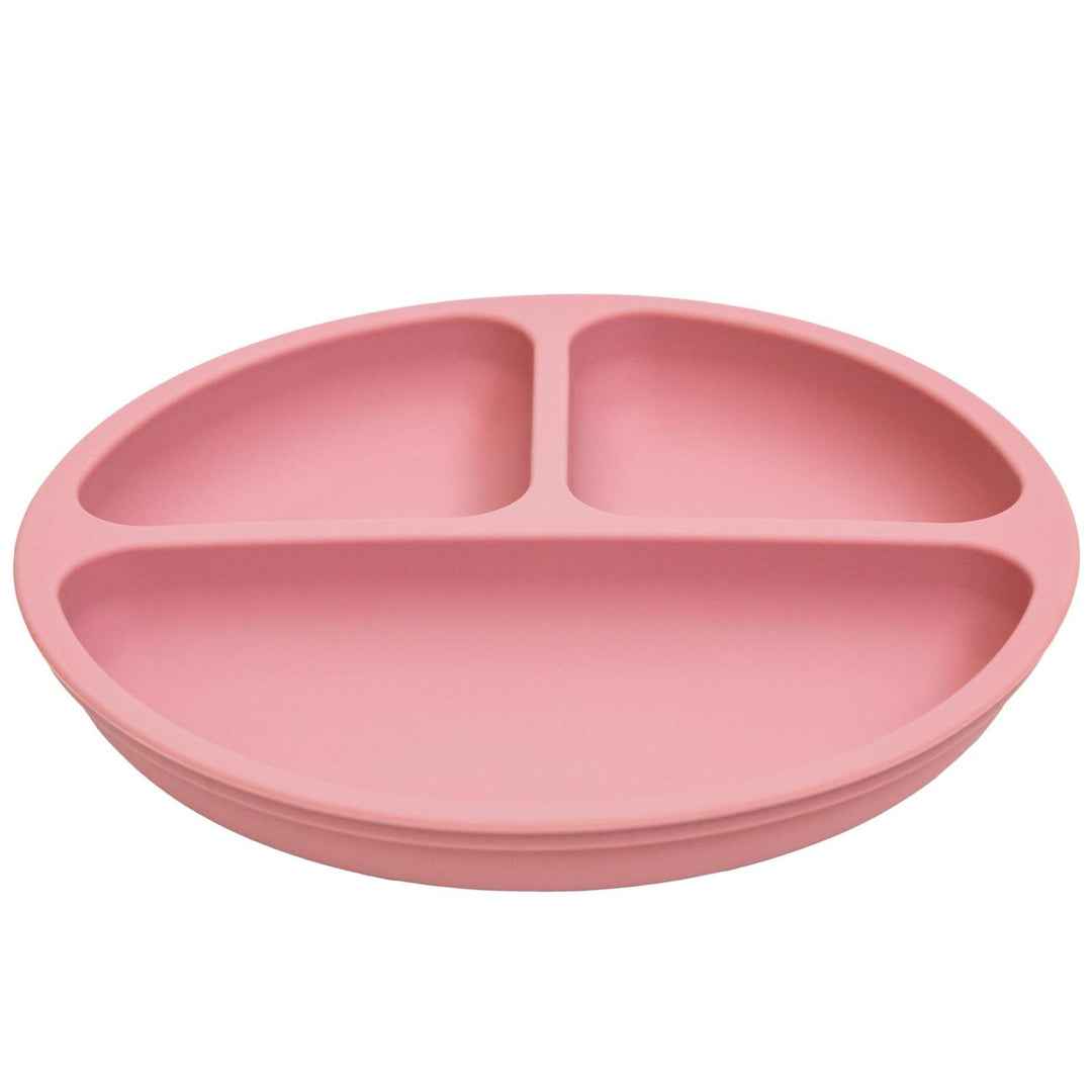 BUBA PLATO DE SILICONA CON VENTOSA ROSA