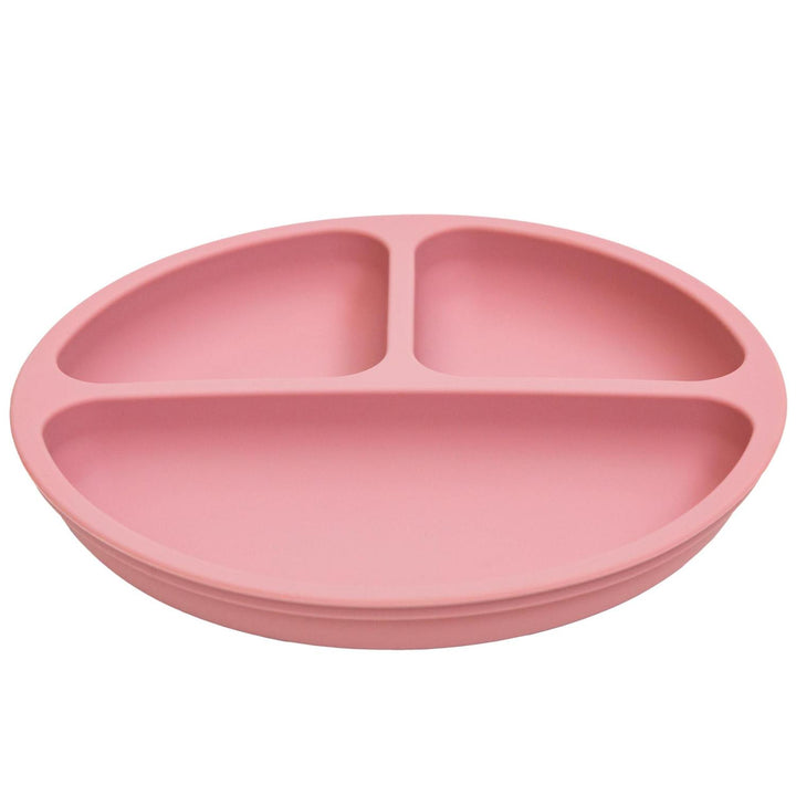 BUBA PLATO DE SILICONA CON VENTOSA ROSA