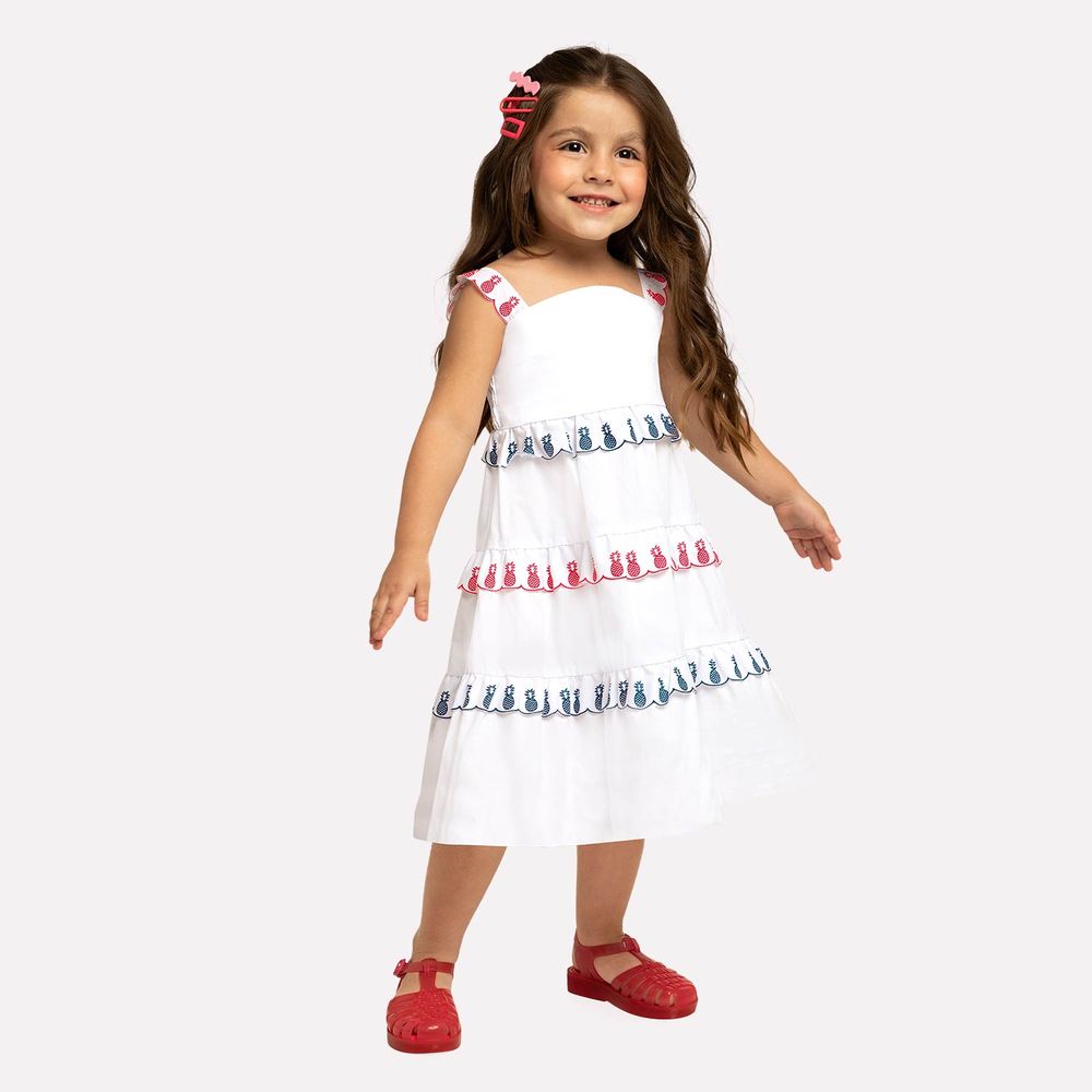 NANAI NIÑA VESTIDO BLANCO