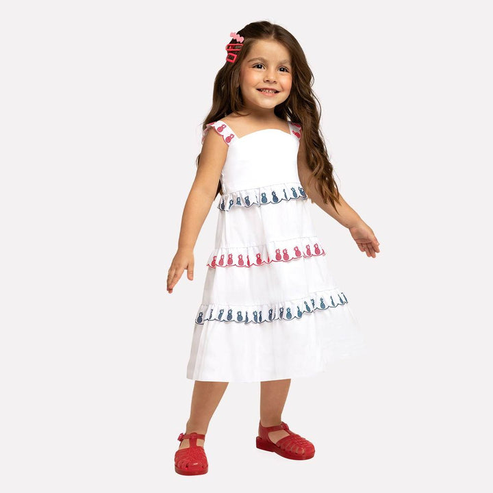 NANAI NIÑA VESTIDO BLANCO