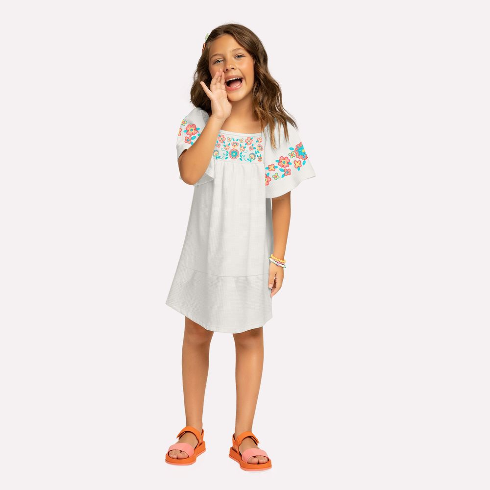 NANAI NIÑA VESTIDO BLANCO