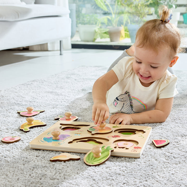 HAPE ROMPECABEZAS DE CAPAS DE FRUTAS