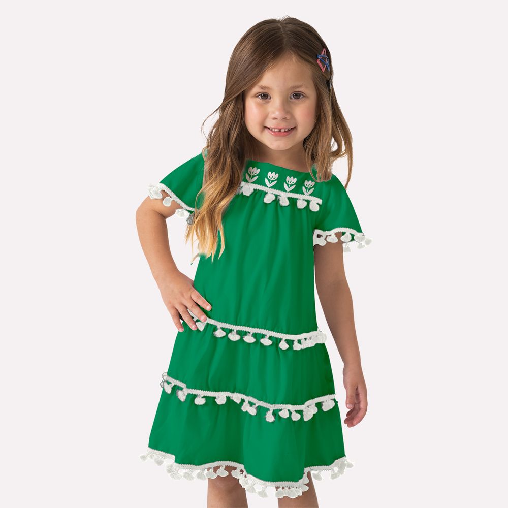 NANAI NIÑA VESTIDO VERDE