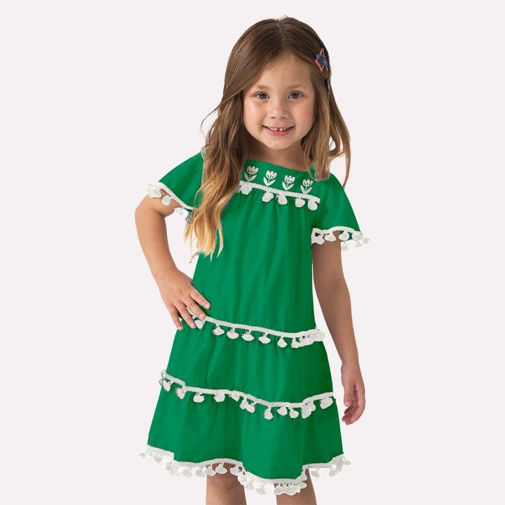 NANAI NIÑA VESTIDO VERDE