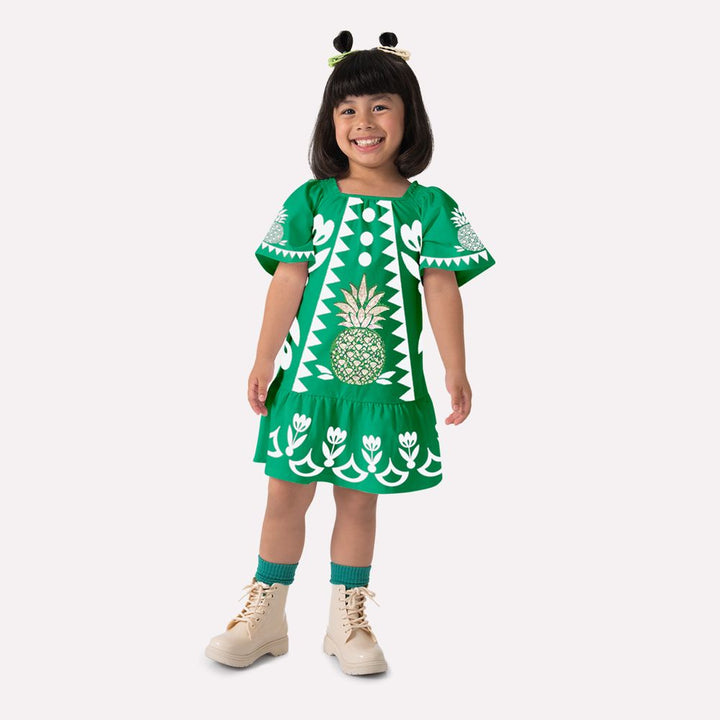 NANAI NIÑA VESTIDO VERDE