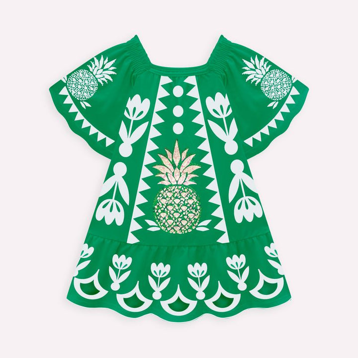 NANAI NIÑA VESTIDO VERDE