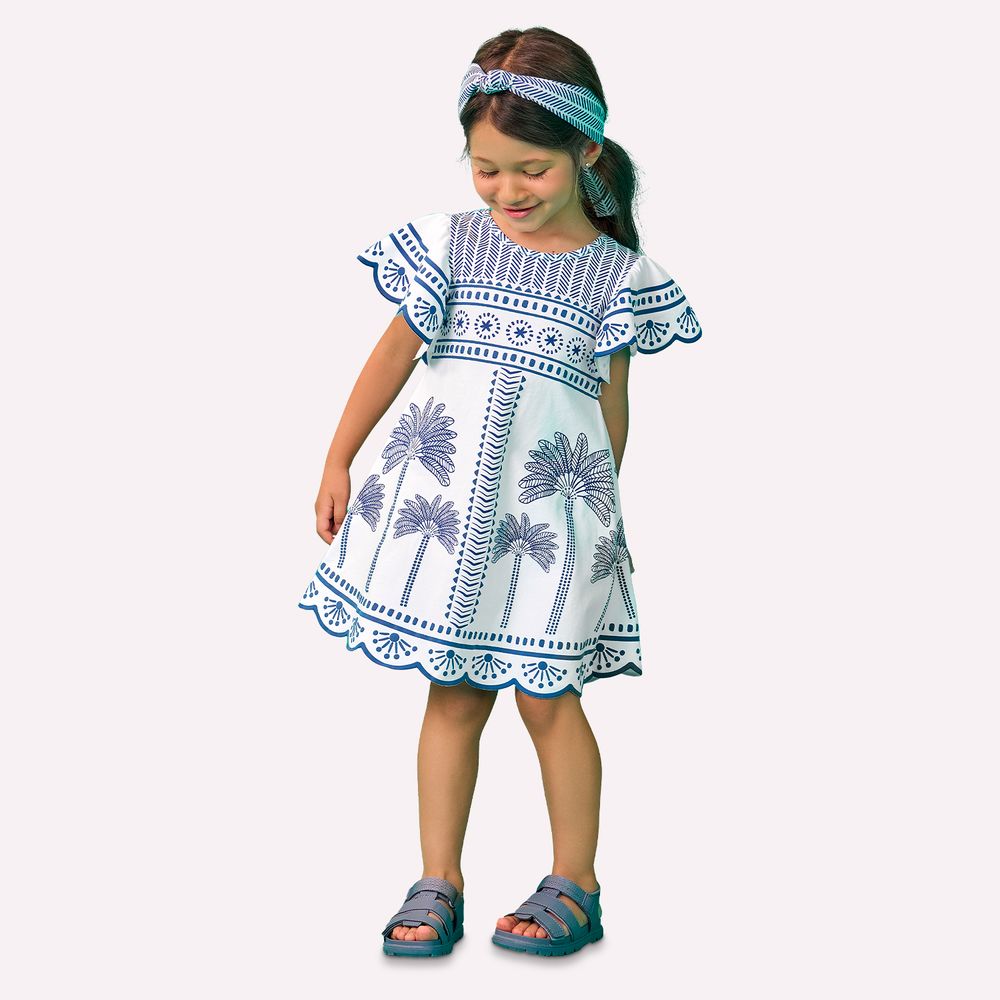 NANAI NIÑA VESTIDO BLANCO