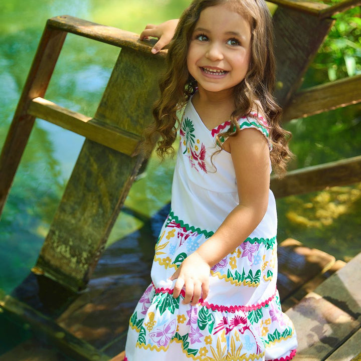 NANAI NIÑA VESTIDO BLANCO