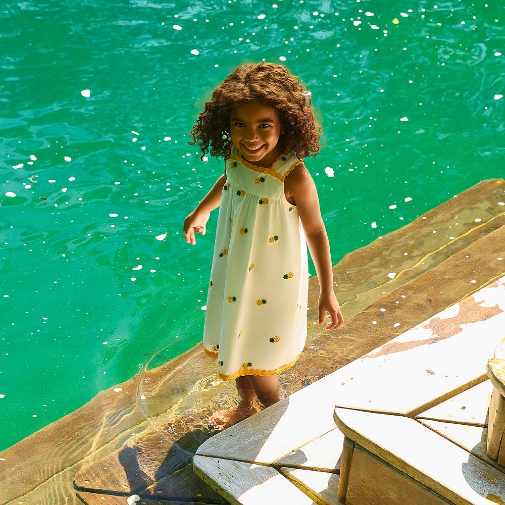 NANAI NIÑA VESTIDO BLANCO