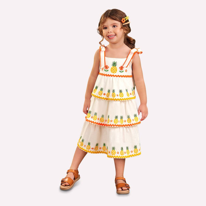 NANAI NIÑA VESTIDO BLANCO