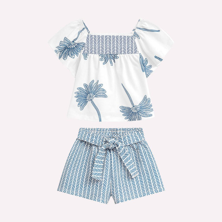 NANAI NIÑA CONJ. DE SHORT BLANCO