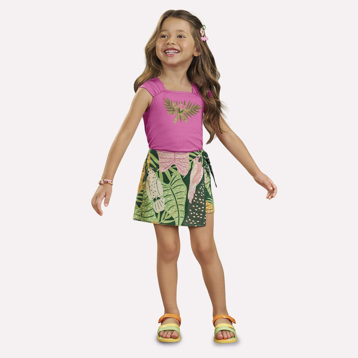 NANAI NIÑA CONJ. DE SHORT MULTICOLOR